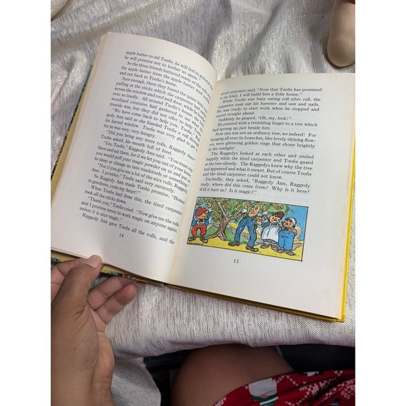 Vintage Knickerbocker raggedy Ann doll and book - Picture 10 of 10